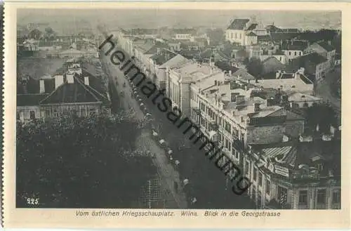 Wilna - Vilnius - Georgstrasse - Verlag Gebrüder Hochland Königsberg