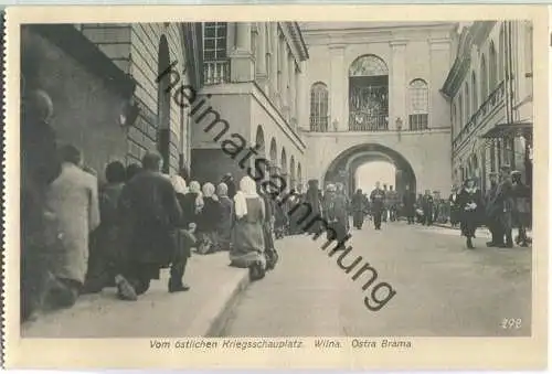 Wilna - Vilnius - Ostra Brama - Verlag Gebrüder Hochland Königsberg