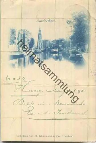 Amsterdam - Delfter Kachel - Verlag H. Kleinmann & Co Haarlem