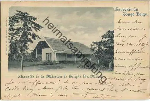 Congo Belge - Chapelle de la Mission de Berghe Ste. Marie - Verlag Ed. Nels Bruxelles