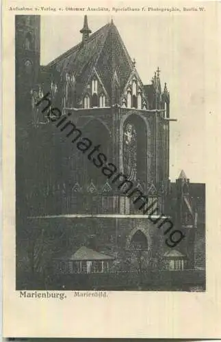 Marienburg - Marienbild - Verlag Ottomar Anschütz Berlin