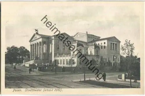 Posen - Stadttheater - Verlag C. F. W. Nölte Posen