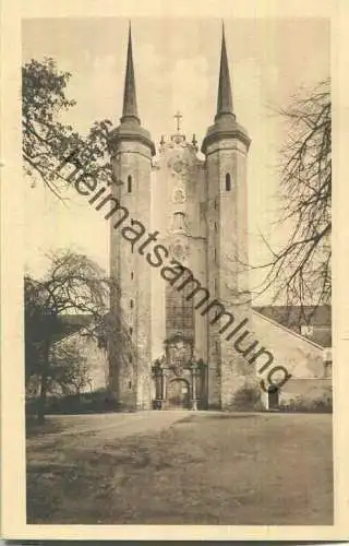 Luftkurort Oliva - Hauptportal der Kirche - Verlag Walter Müller