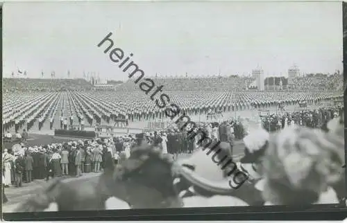 Leipzig - 12. Deutsches Turnfest 1913 - Foto-AK Turnplatz - ohne Verlagsangabe