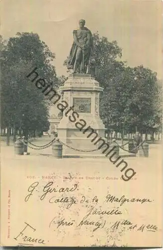 Nancy - Statue de Drouot - Cours Leopold - Verlag E. Bergeret & Cie Nancy