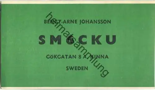 QSL - Funkkarte - SM6CKU - Sweden - Kinna - 1964