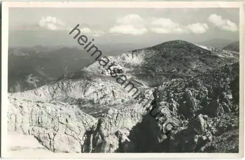 Schiestlhaus - Hochschwab - Foto-Ansichtskarte