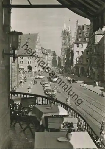 Nürnberg - Königstrasse - Foto-AK Grossformat - Verlag Fritz Lauterbach Fürth