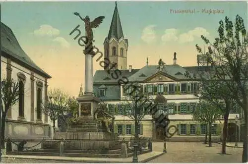 Frankenthal - Marktplatz - Verlag Hepp Mannheim