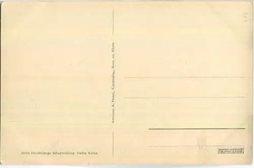 Rotkäppchen - Scherenbilder signiert Berta Hindenlang August 1916 - Verlag Hermann A. Peters Bonn