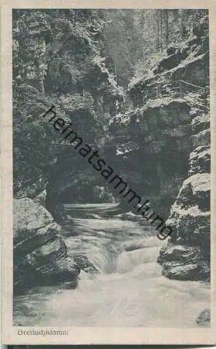 Breitachklamm - Verlag L. Pfleghaar Sonthofen