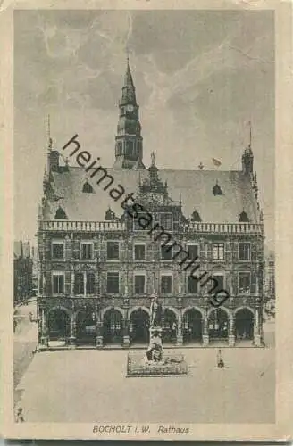 Bocholt - Rathaus - Cramers Kunstanstalt Dortmund