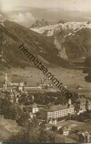 Engelberg mit Spannhörner - Verlag Ernst Zurflüh Engelberg