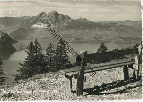 Rigipromenade mit Pilatus - Foto-Ansichtskarte