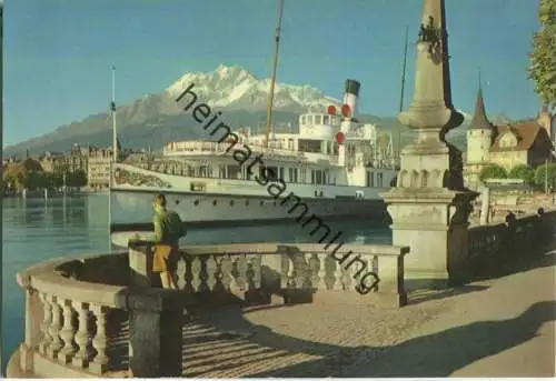 Luzern und Pilatus - Fahrgastschiff - Edition Franz Schneider Luzern