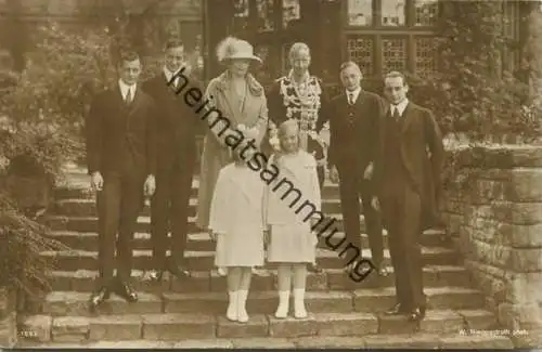 Preussen - Kronprinz Wilhelm mit Familie - Phot. W. Niederastroth Potsdam - Verlag Piek Potsdam