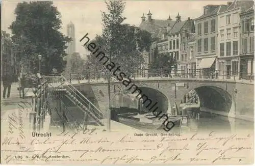 Utrecht - Oude Gracht Geerteburg - Edition N. J. Boon Amsterdam