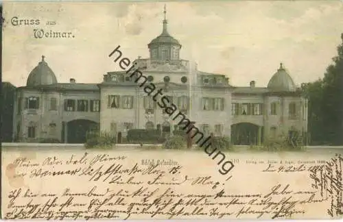 Weimar - Schloss Belvedere - Verlag Zedler & Vogel Darmstadt