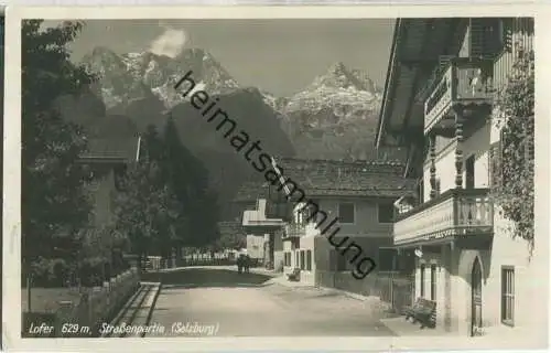 Lofer - Strassenpartie - Verlag Schöllhorn Innsbruck