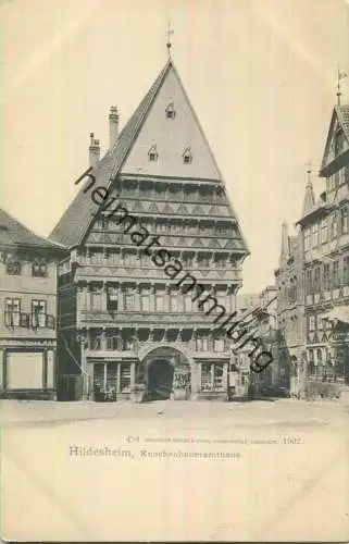 Hildesheim - Knochenhaueramthaus - Verlag Zedler & Vogel Darmstadt 1902