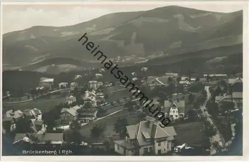 Riesengebirge - Brückenberg - Verlag Paul Höckendorf Hirschberg - Foto-AK ca. 1930