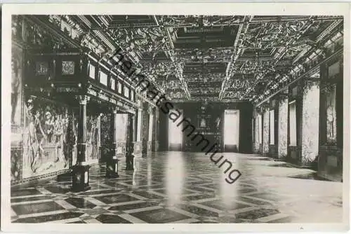 Kobenhavn - Frederiksborg Slot - Riddersalen - Foto-AK 30er Jahre - Verlag H. Rathsach