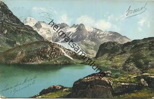 Grimselpasshöhe - Totensee - Verlag Chr. Bennenstuhl Meyringen gel. 1908