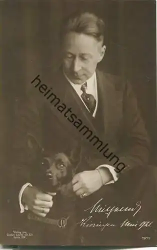 Kronprinz Wilhelm in Wieringen 1921 - Verlag Gustav Liersch Berlin