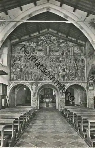 Lugano - Chiesa degli Angeli - Interno - Foto-AK - Edizione Foto Brunel-Schiefer Lugano gel. 1959