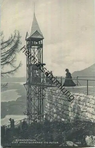 Bürgenstock - Lift Hametschwand - Verlag E. Synnberg & R v. Pfyffer Luzern