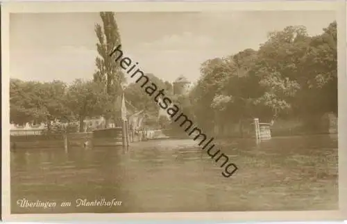 Überlingen am Mantelhafen - Foto-Ansichtskarte - Verlag Gebr. Metz Tübingen