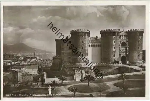 Neapel - Napoli - Maschio Angioino - Foto-AK 30er Jahre - Verlag V. Caravallo Napoli
