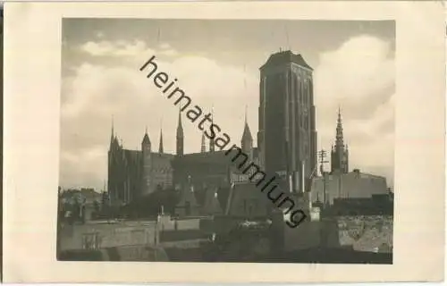 Danzig - St. Marienkirche - Foto-AK 30er Jahre