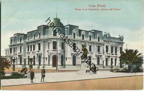 Peru - Lima - Centro del Paseo - Verlag E. Polack-Schneider Lima