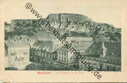 Belfort - Le Chateau et le Lion