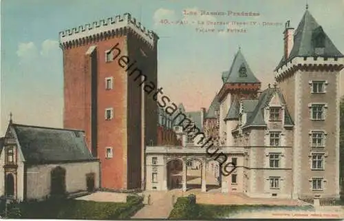 Pau - Le Chateau Henri IV - Phototypie Labouche Freres Toulouse