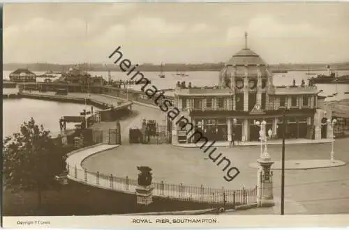 Southampton - Royal Pier - Foto-AK F. T. Lewis