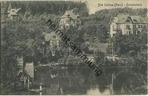 Bad Sachsa - Schmelzteich - Verlag Stengel & Co. Dresden