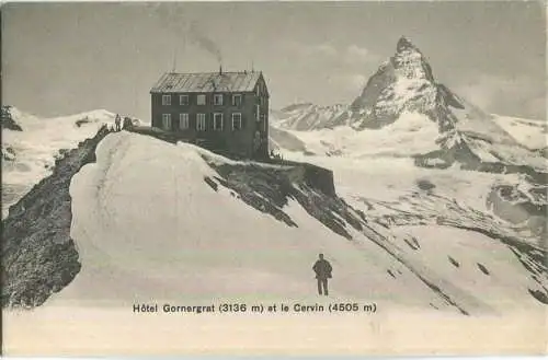 Hotel Gornergrat et le Cervin - Edition Louis Burgy Lausanne