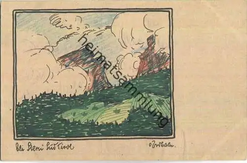 Bei Stern - Original handgemalt O. Urbahn 1915