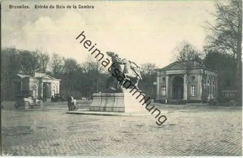 Bruxelles - Entree du Bois de la Cambre