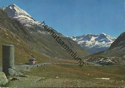 Julierpass - Passhöhe - Blick gegen Engadin - AK-Grossformat - Verlag A. Kiener Schwanden