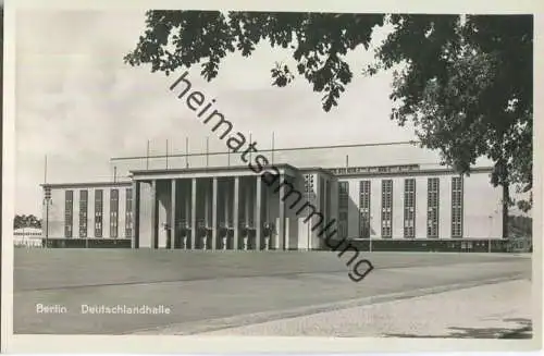 Berlin - Deutschlandhalle - Foto-AK - Verlag PSB