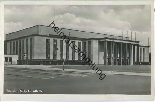 Berlin - Deutschlandhalle - Foto-AK - Verlag PSB