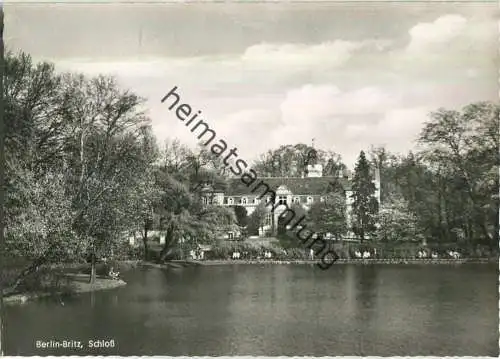 Berlin-Britz - Schloss - Foto-Ansichtskarte - Verlag Kunst und Bild Berlin