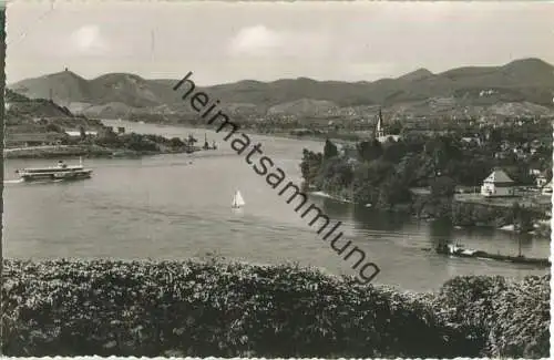 Unkel - Rheinschiffe - Foto-AK - Verlag Schöning & Co Lübeck