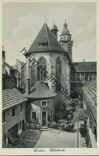 Landau - Stiftskirche - Verlag Emil Hartmann Mannheim