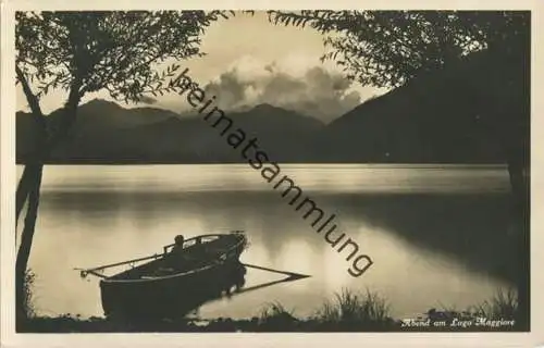 Lago Maggiore - Foto-AK - Verlag Guggenheim & Co Zürich