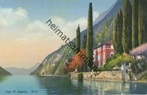 Lago di Lugano - Oria - Villa Marchese Brusati - Verlag E. Goetz Luzern