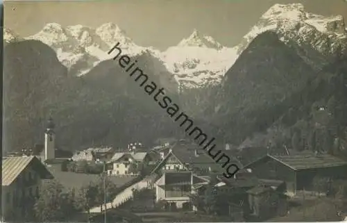 Lofer mit den Loferer Steinbergen - Foto-Ansichtskarte 20er Jahre - Verlag E. Zenkner Bad Reichenhall